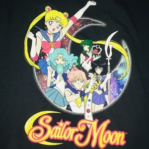 Sailor moon shirt.